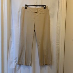 The Limited Sz6 Beige Dress Crop/Ankle Pants